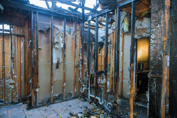 Professional Fire Damage Restoration technician working in Woodlyn, PA
